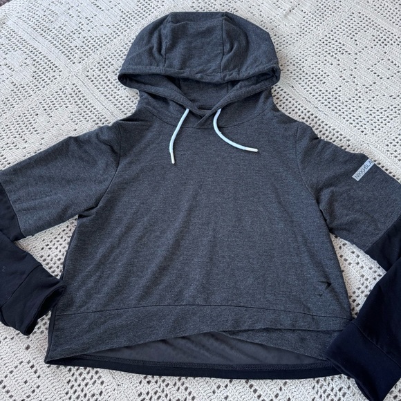 Gymshark Collab Nikki Blakketter Cropped Sweatshirt Mesh Back “Effortles” - Picture 5 of 7